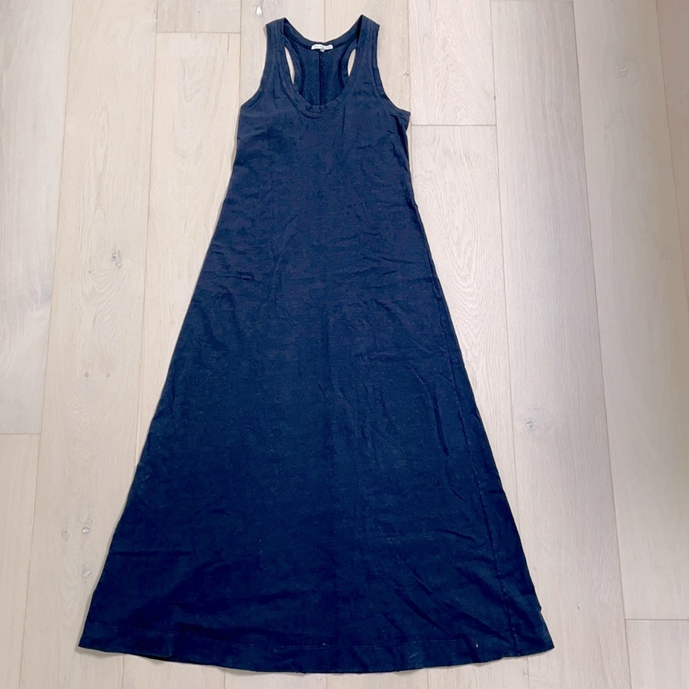 James Perse racerback maxi jersey dress